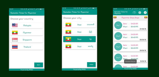 Ramadan Times for Myanmar PC screenshot Ramadan Times for Myanmar PC screenshot