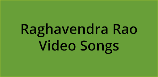 Raghavendra Rao hit Songs PC screenshot