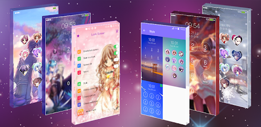 lock screen, Anime PC screenshot lock screen, Anime PC screenshot