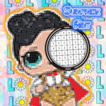 Number Book Surprise Dolls Pixel Color icon