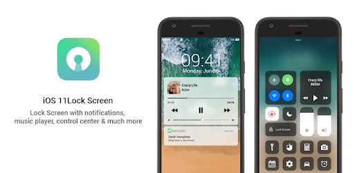 Lock Screen IOS 11 new style PC screenshot