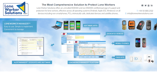 LoneWorker Manager Mobile PC screenshot