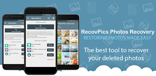 RecoverPics - Restore deleted photos PC screenshot