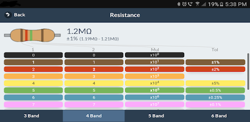 Resistance Calculator PC screenshot