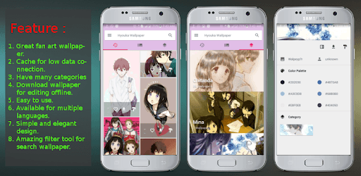 Hyouka Fan Art PC screenshot Hyouka Fan Art PC screenshot