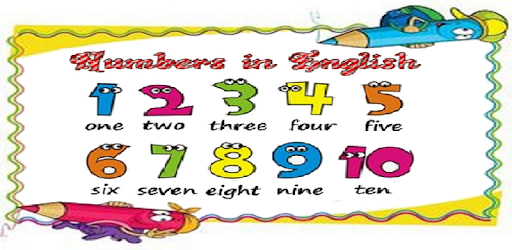 Numbers 1 to 10 English PC screenshot
