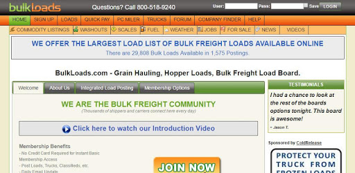 BulkLoads.com PC screenshot BulkLoads.com PC screenshot