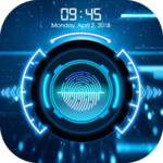 lock screen Fingerprint icon