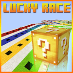 Lucky Block Race Map for MCPE for PC