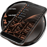 Dialer MetalGate Orange theme for PC