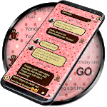 SMS Theme Love Chocolate 🍫🍫 pink text messages for PC