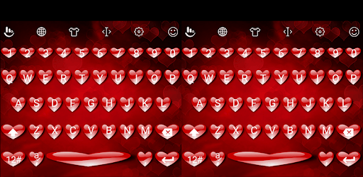Keyboard Theme V Love Hearts PC screenshot Keyboard Theme V Love Hearts PC screenshot