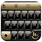 Keyboard Theme Gloss Gold for PC