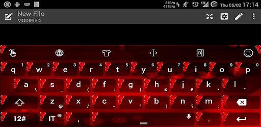 Keyboard Theme Valentine Heart PC screenshot Keyboard Theme Valentine Heart PC screenshot