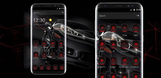 Luxury Black Red Car Theme PC screenshot Luxury Black Red Car Theme PC screenshot