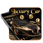 Luxury Golden Car Theme icon