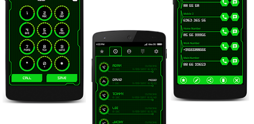 High Tech Phone Dialer & Contacts PC screenshot High Tech Phone Dialer & Contacts PC screenshot