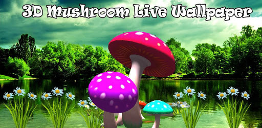 3D Mushroom Live Wallpaper New PC screenshot