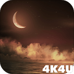 4K Night Ocean Live Wallpaper for PC