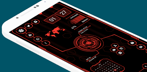 Visionary Launcher 2018 - Stylish Launcher PC screenshot