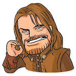 Cinema stickers - WAStickerApps icon