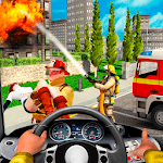 Firefighters Rescue Simulator: Fire truck driving for PC