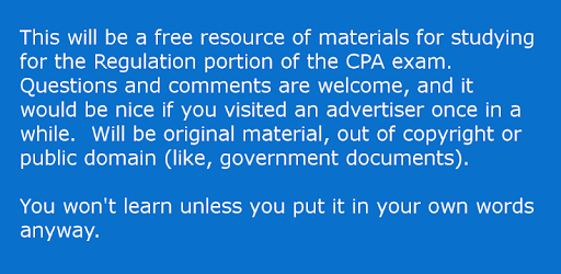 CPA Study App PC screenshot