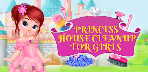 Princess House Cleanup For Girls: Keep Home Clean PC screenshot