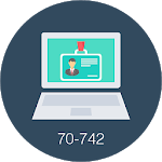 MCSA 70-742 - Identity with Wind. Server 2016 icon