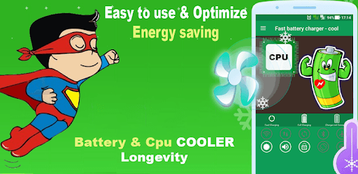 Fast battery charger - Coolers (Battery doctor) PC screenshot