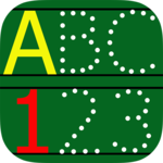 ABC123 English Alphabet Write icon