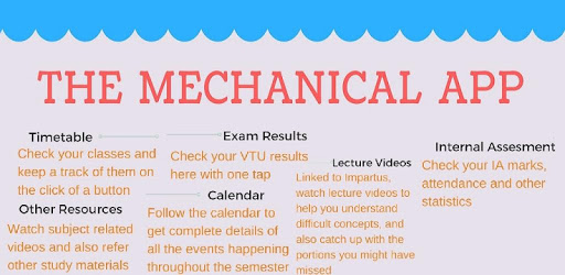 The Mechanical App~Mechanical Engineering VTU CBCS PC screenshot