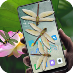 Dragonfly in phone prank for PC Dragonfly in phone prank for PC