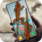 Lizard in phone prank for PC Lizard in phone prank for PC