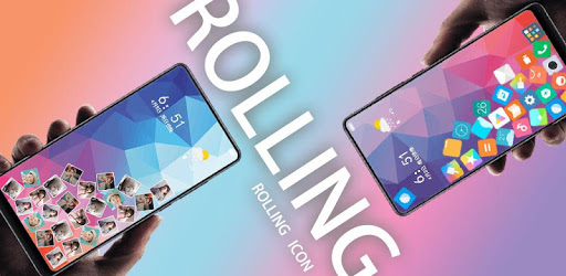 Rolling icons - App and photo icons PC screenshot