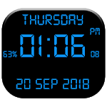 Digital Clock Live Wallpaper icon