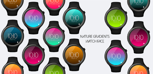 Nature Gradients Watch Face PC screenshot Nature Gradients Watch Face PC screenshot