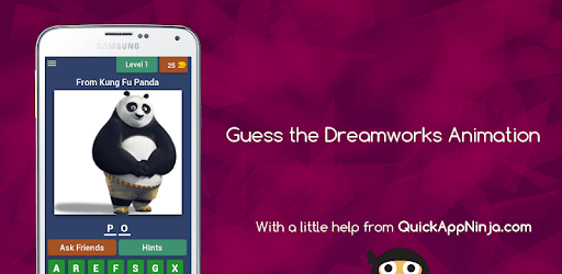 Guess the Dreamworks Animation PC screenshot Guess the Dreamworks Animation PC screenshot