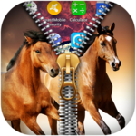 Horse Zipper Lock for PC