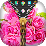 Pink Rose Zipper Lock for PC Pink Rose Zipper Lock for PC