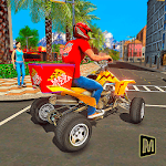 ATV Pizza Delivery Boy icon
