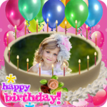 Happy Birthday Cake: Name and Photo On Cake icon