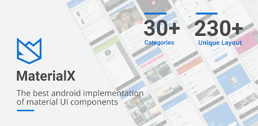 MaterialX - Android Material Design UI PC screenshot MaterialX - Android Material Design UI PC screenshot