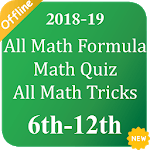 All Math Formula, Math Quiz, All Math Tricks icon