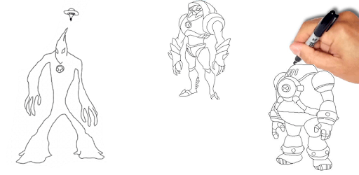 How to draw Ben 10 Aliens PC screenshot How to draw Ben 10 Aliens PC screenshot