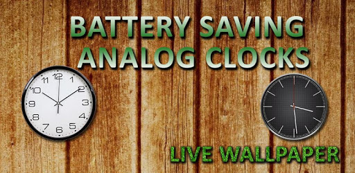Battery Saving Analog Clocks Live Wallpaper PC screenshot