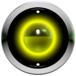 poweramp skin yellow 3d icon