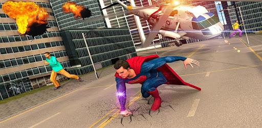 Amazing Flying Superhero: City Rescue Mission PC screenshot