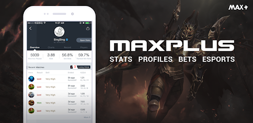 Maxplus -Dota 2/ CS:GO Stats PC screenshot
