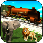 Jungle Animals Train Transport icon